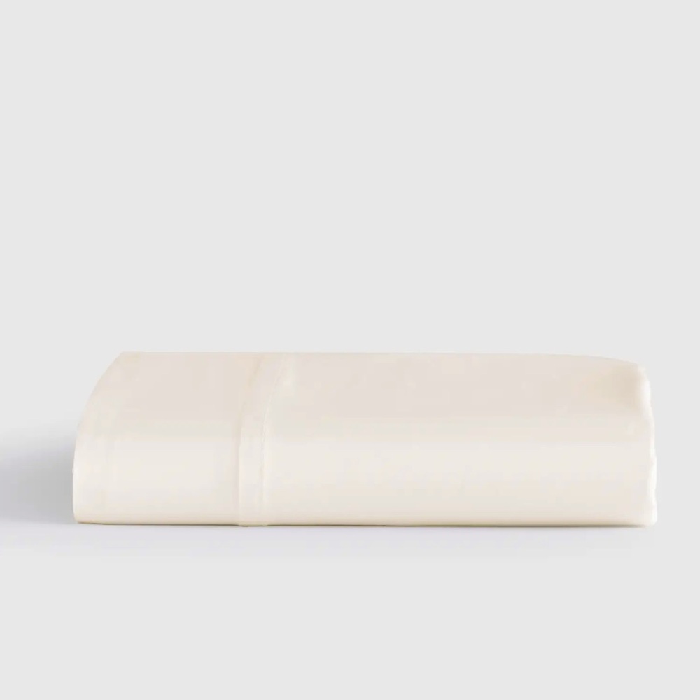 Quince Mulberry Silk Flat Sheet King
